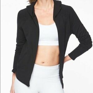Athleta Women's Clarity Cinch Cardigan in Black